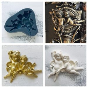 Couple of Angel Silikon Kalıp Ganaj By Sinem Umdu Series